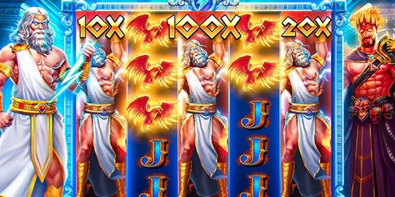 Game Slot Zeus Vs Hades Với 3 Trục Trả Thưởng Được Quan Tâm 2 Biểu tượng thần thoại rõ, dòng thưởng dễ theo dõi
