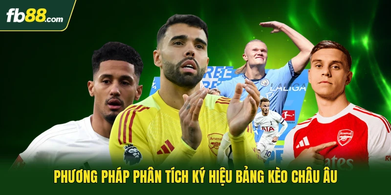 Phương pháp phân tích ký hiệu bảng kèo châu Âu