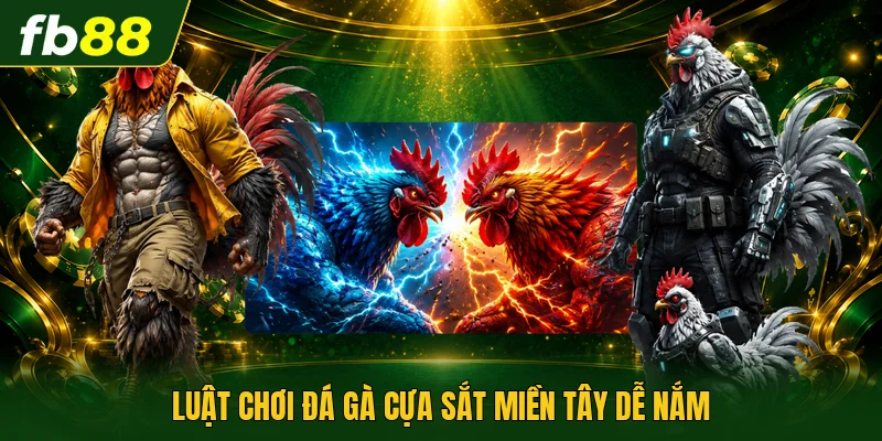 Luật chơi đá gà cựa sắt miền tây dễ nắm