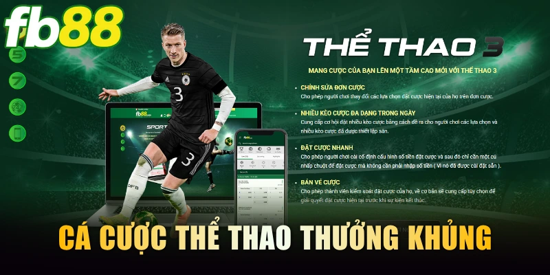Cá cược thể thao hăng say ẵm thưởng khủng