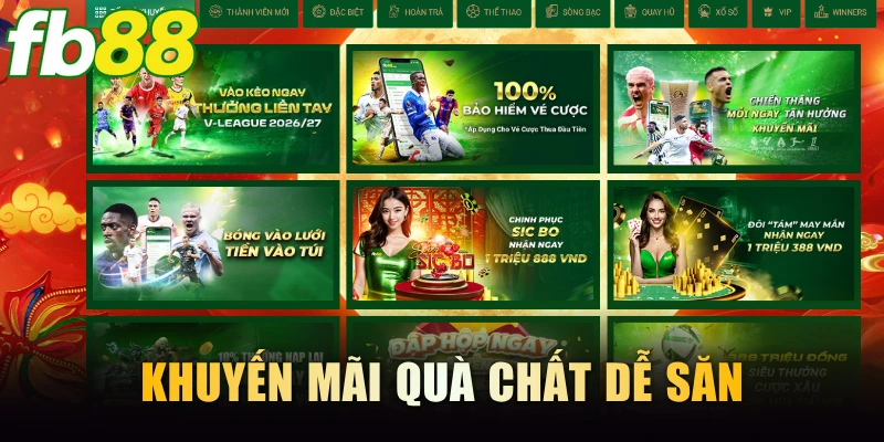 Khuyến mãi ngập tràn quà chất dễ săn