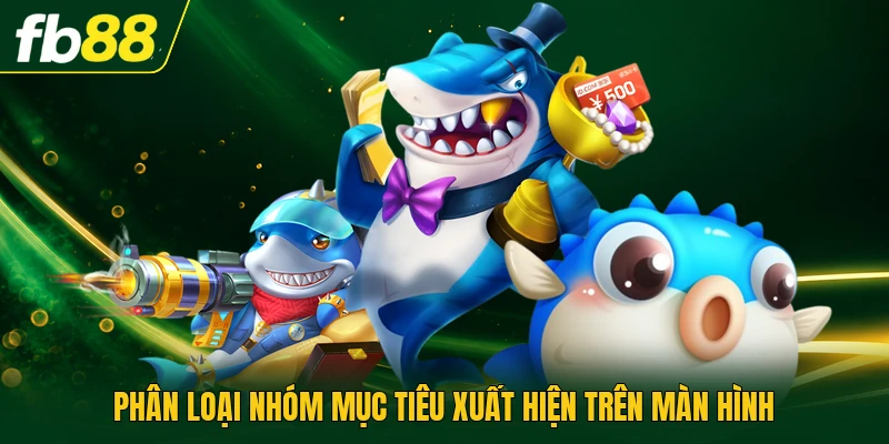 Phân loại nhóm mục tiêu xuất hiện trên màn hình